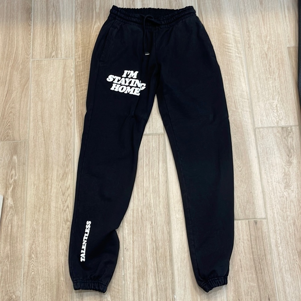 Talentless Black Sweatpants